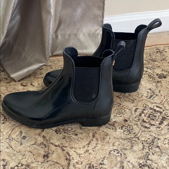 Black Sam Edelman rain booties - Picture 3 of 6